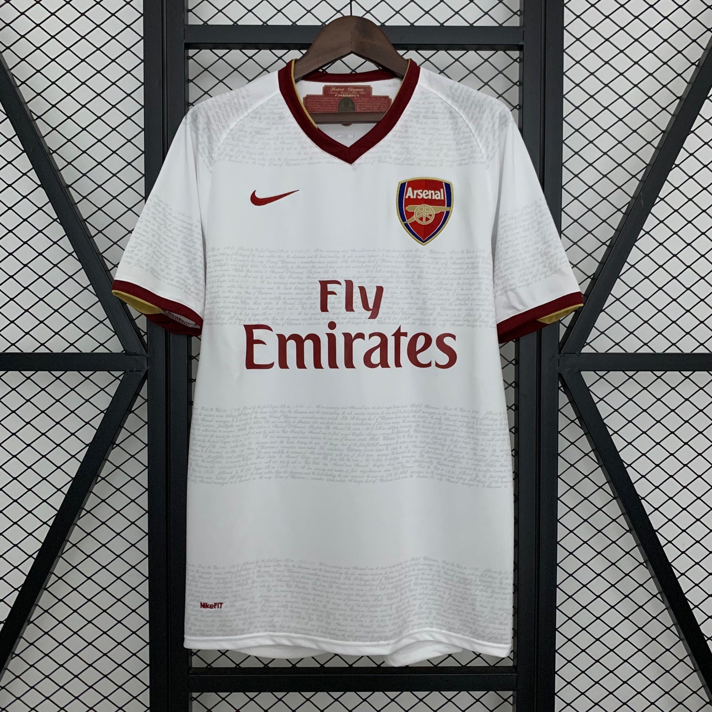 Camisa Arsenal II 2007/2008 Retrô Branca