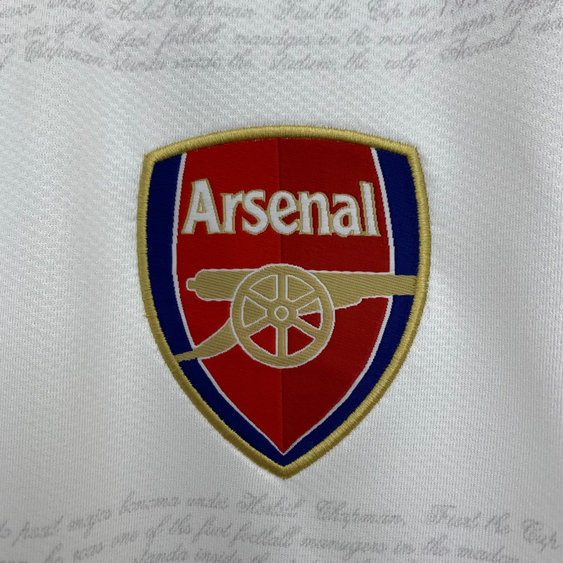 Camisa Arsenal II 2007/2008 Retrô Branca