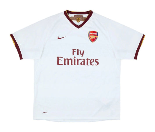 Camisa Arsenal II 2007/2008 Retrô Branca