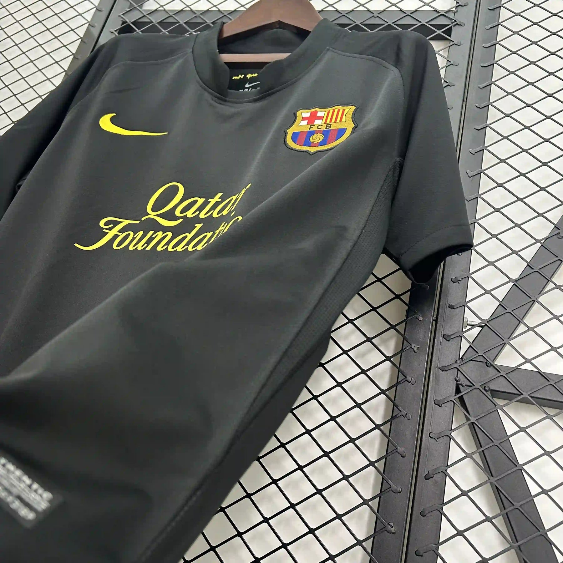 Camisa Barcelona II 2011/2012 Retrô Preta