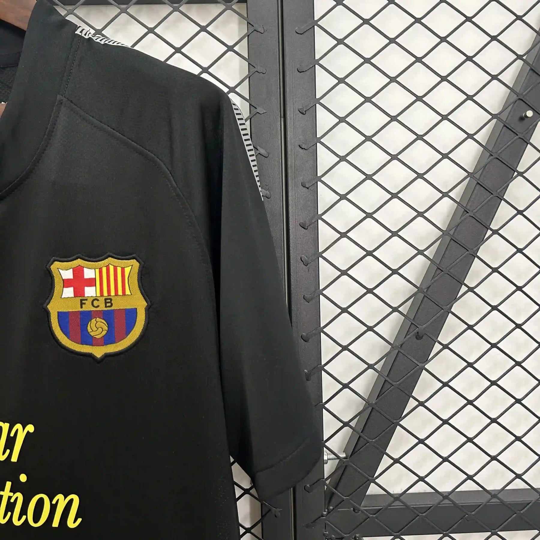 Camisa Barcelona II 2011/2012 Retrô Preta