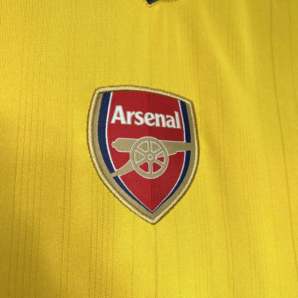 Camisa Arsenal II 2005/2006 Retrô Amarela