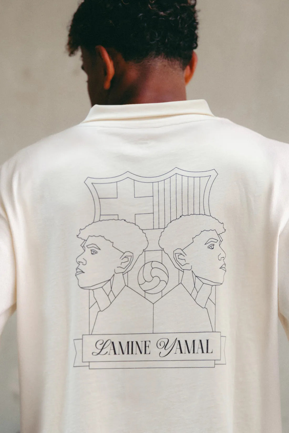 Camisa Barcelona Edição Especial Lamine Yamal 304 Branca