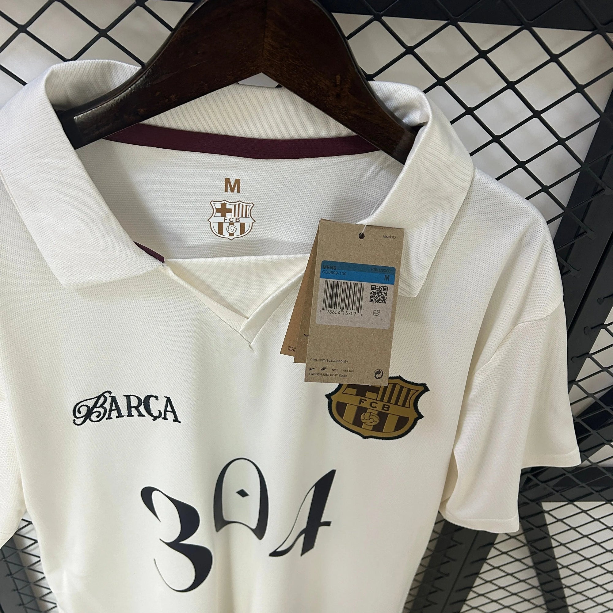 Camisa Barcelona Edição Especial Lamine Yamal 304 Branca
