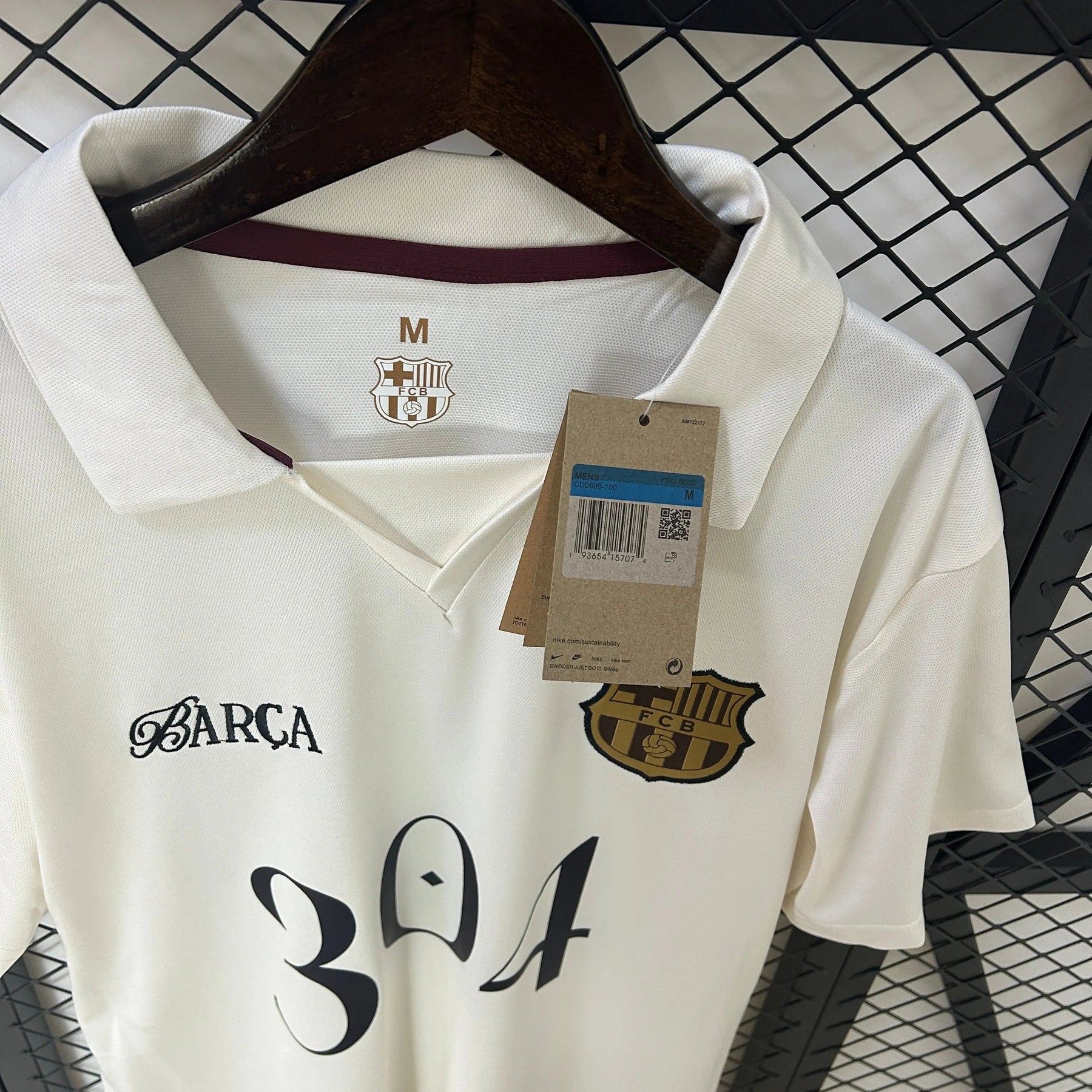 Camisa Barcelona Edição Especial Lamine Yamal 304 Branca