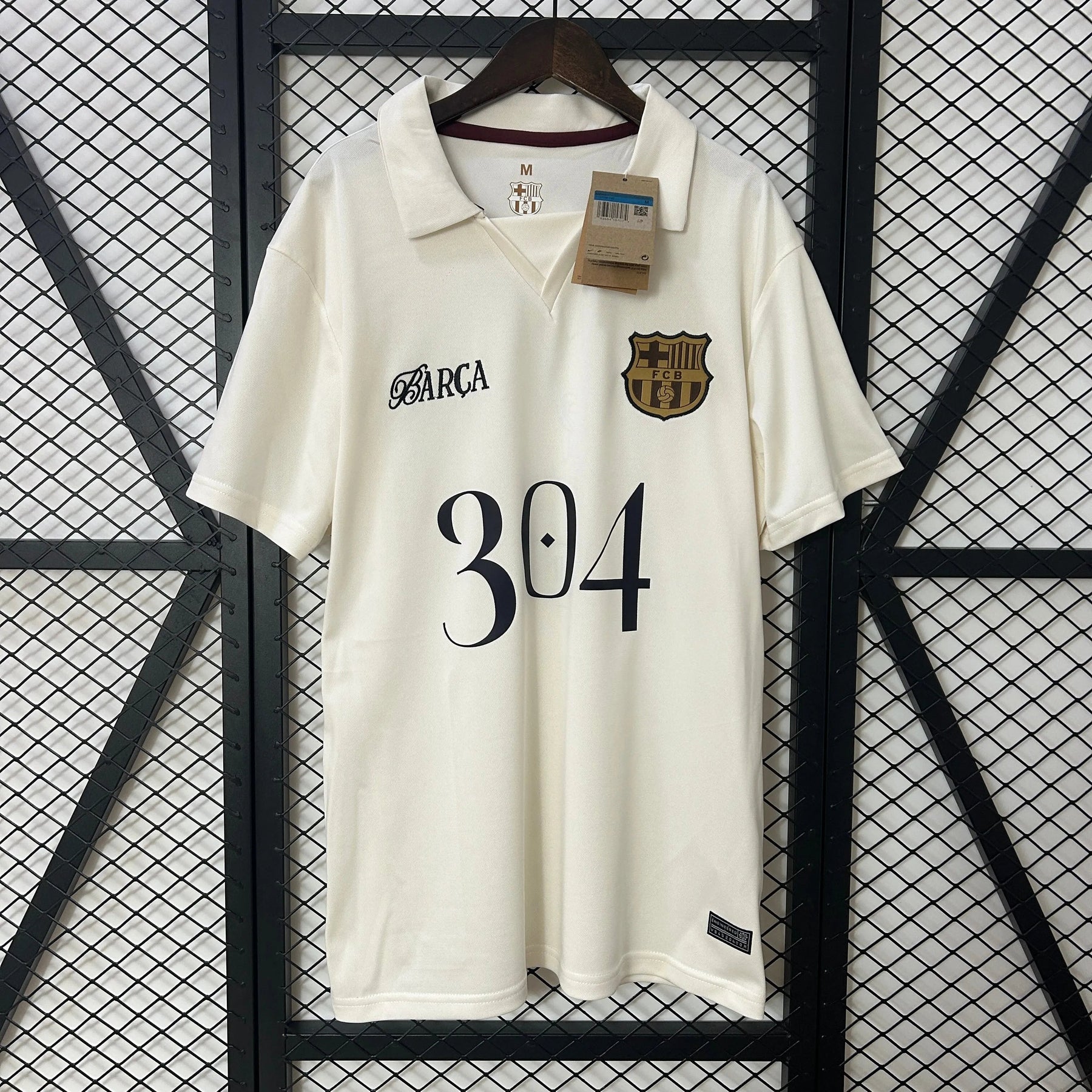 Camisa Barcelona Edição Especial Lamine Yamal 304 Branca