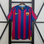 Camisa Barcelona I 2005-2006 Retrô Vermelha/Azul