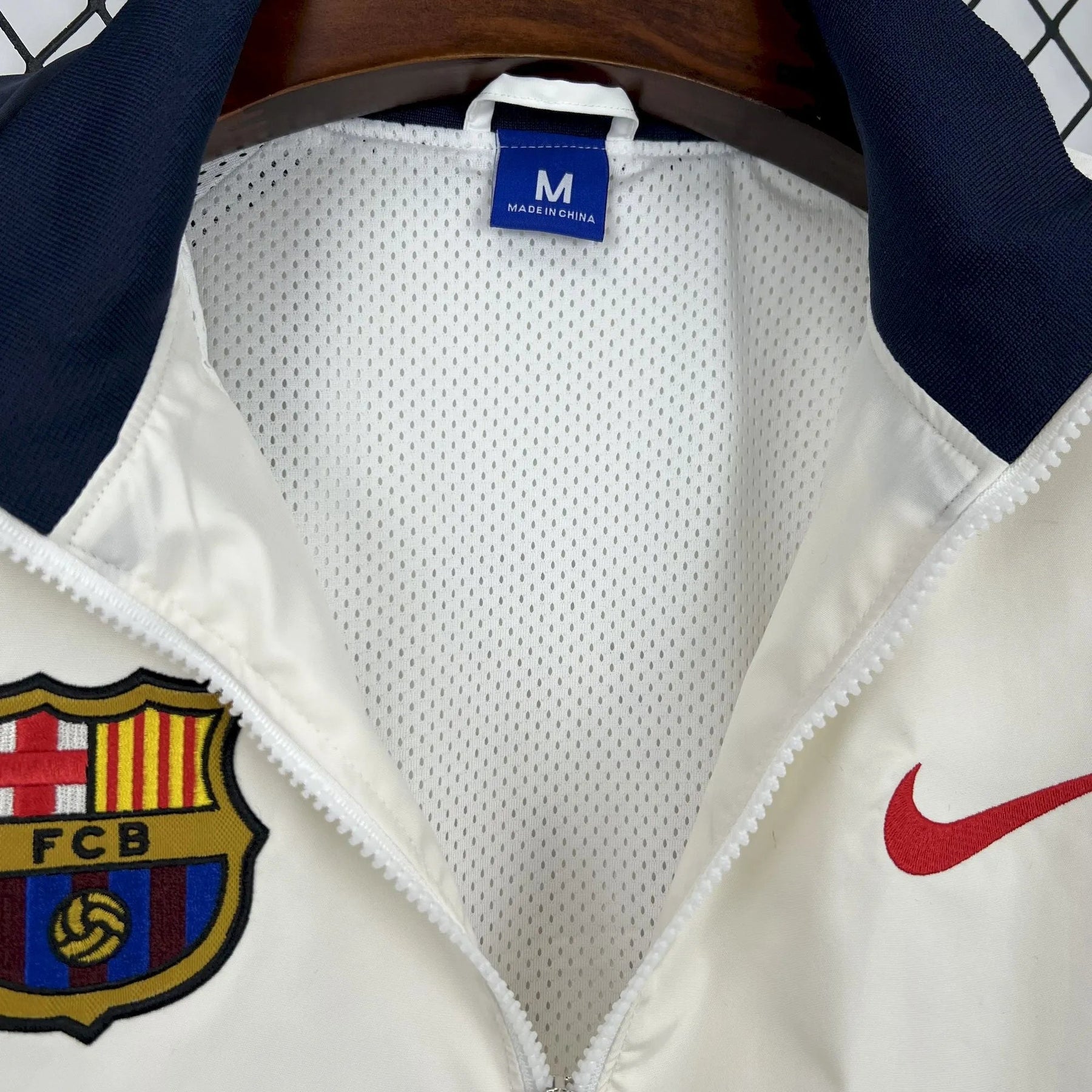 Corta Vento Barcelona 1994-1995 Branco