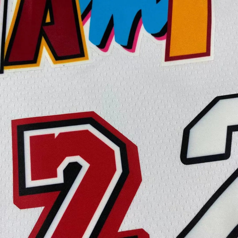 Regata Miami Heat City Edition 22/23 Jimmy Butler Branca