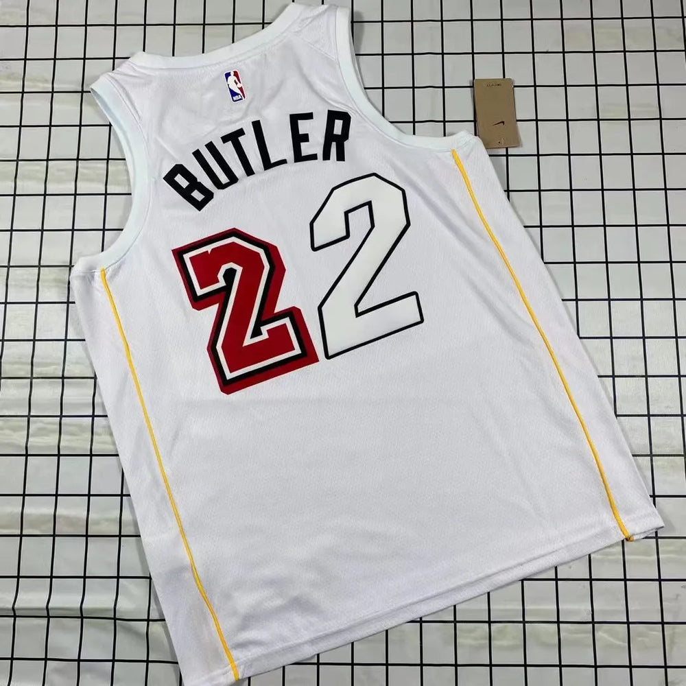 Regata Miami Heat City Edition 22/23 Jimmy Butler Branca