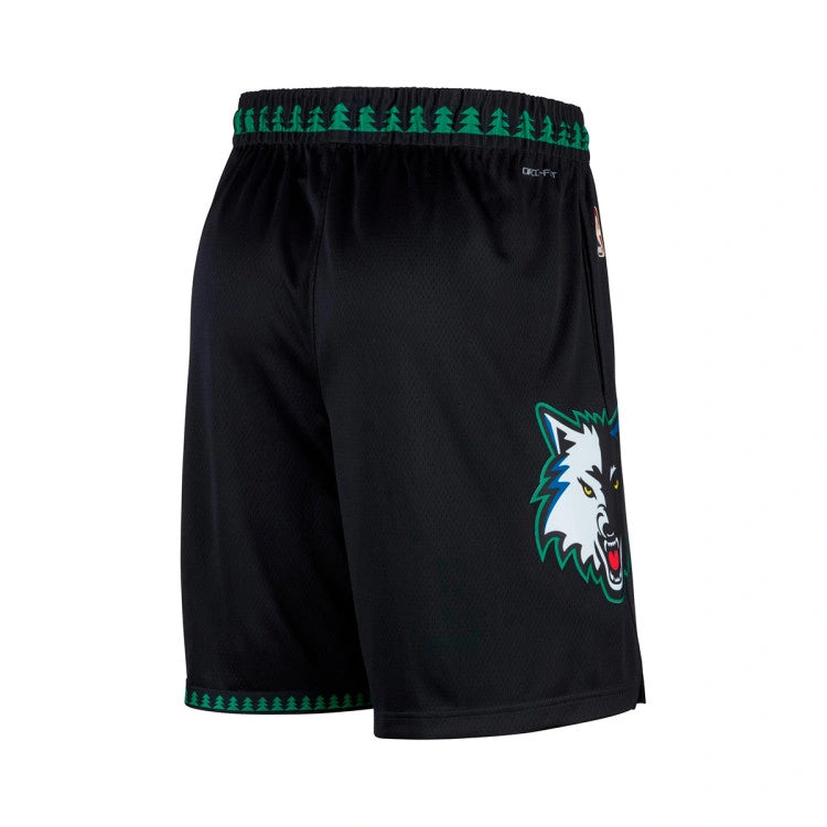 Short  Minnesota Timberwolves Preto