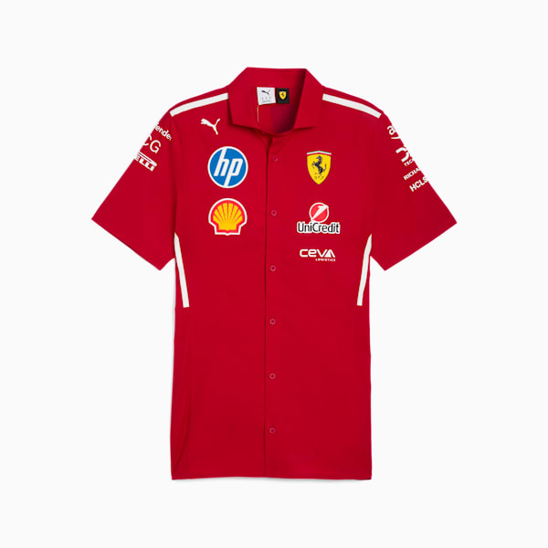 Camisa Scuderia Ferrari 2025 Team Masculina