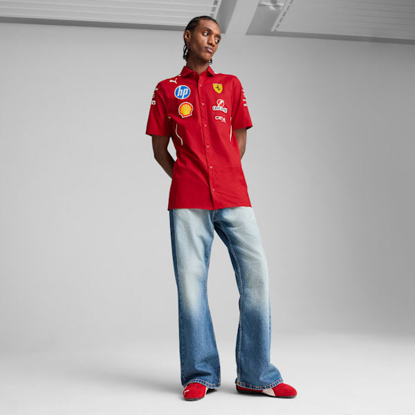 Camisa Scuderia Ferrari 2025 Team Masculina