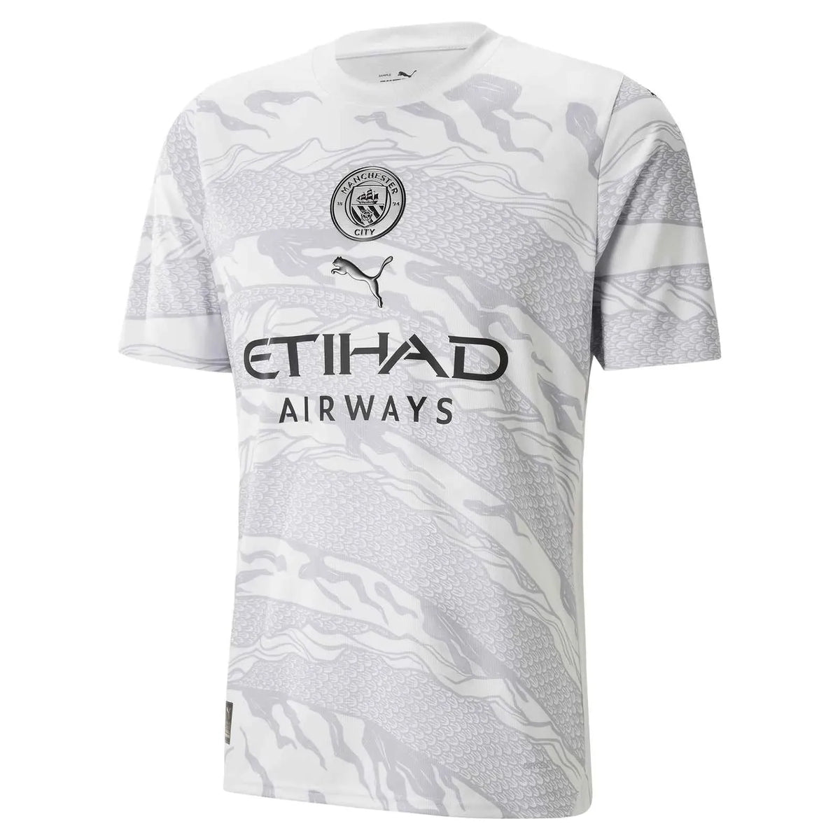 Camisa Manchester City Edição Especial Ano do Dragão 24/25 Branca Masculina