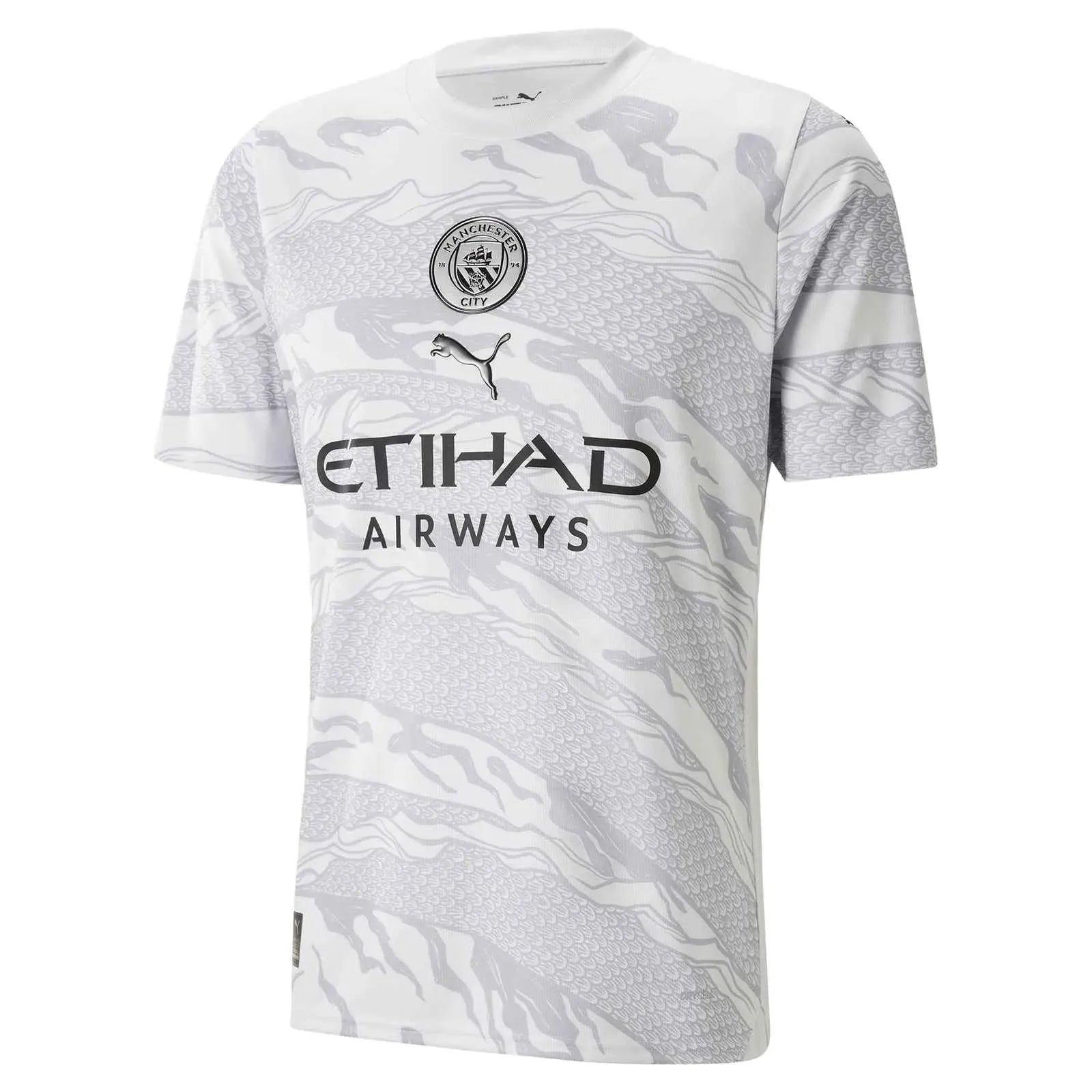 Camisa Manchester City Edição Especial Ano do Dragão 24/25 Branca Masculina
