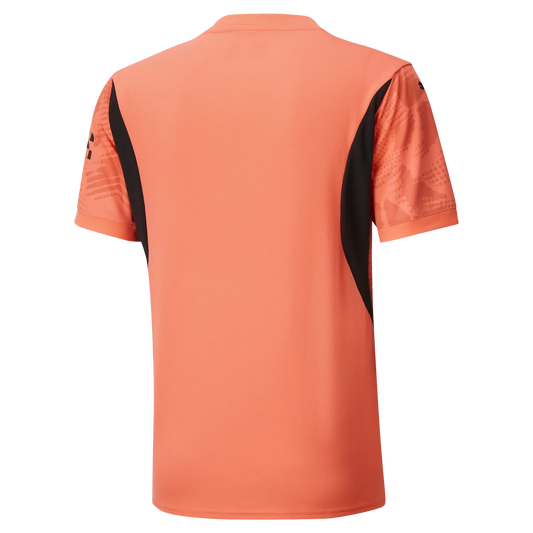 Camisa Manchester City Goleiro 24/25 Laranja Masculina
