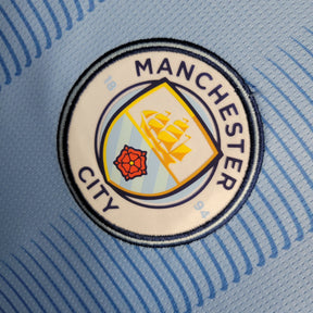 Camisa Manchester City I 23/24 Azul Masculina