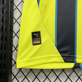 Camisa Manchester City II 24/25 Verde e Preta Masculina
