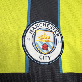 Camisa Manchester City II 24/25 Verde e Preta Masculina
