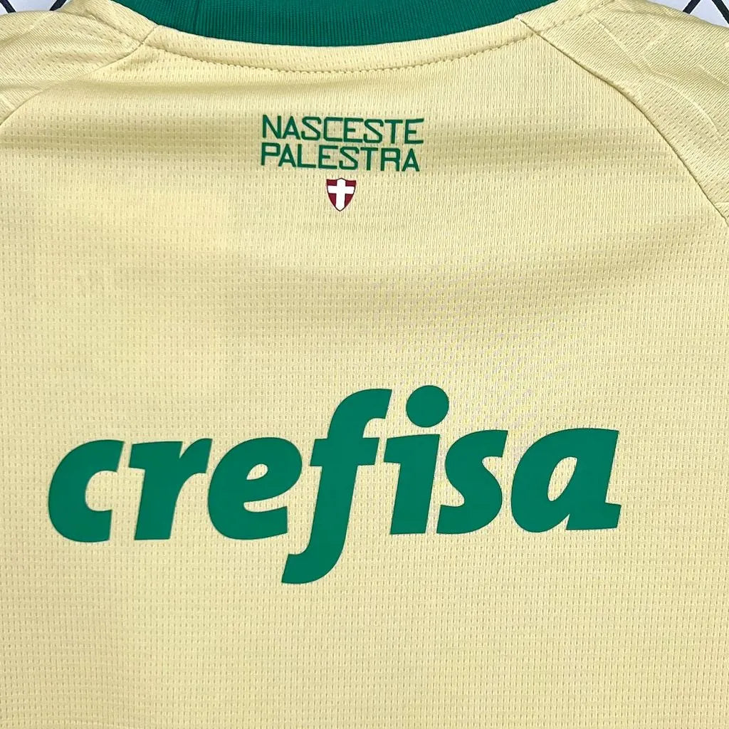 Conjunto Infantil Palmeiras III 24/25 Dourado