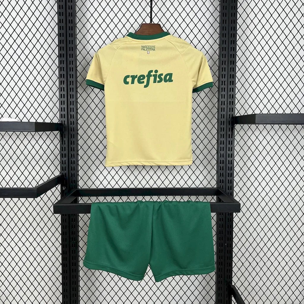Conjunto Infantil Palmeiras III 24/25 Dourado