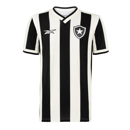 Camisa Botafogo I 24/25 Preta e Branca Masculina