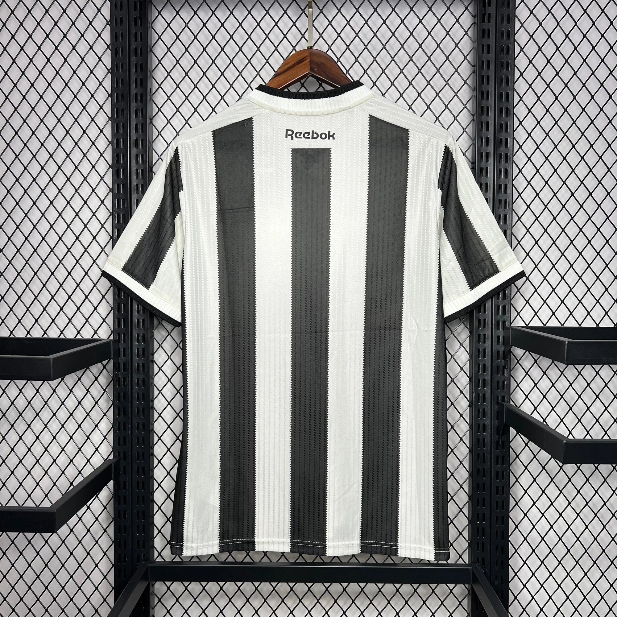 Camisa Botafogo I 24/25 Preta e Branca Masculina