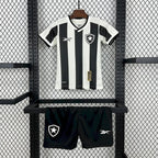 Conjunto Infantil Botafogo I 24/25 Preto e Branco