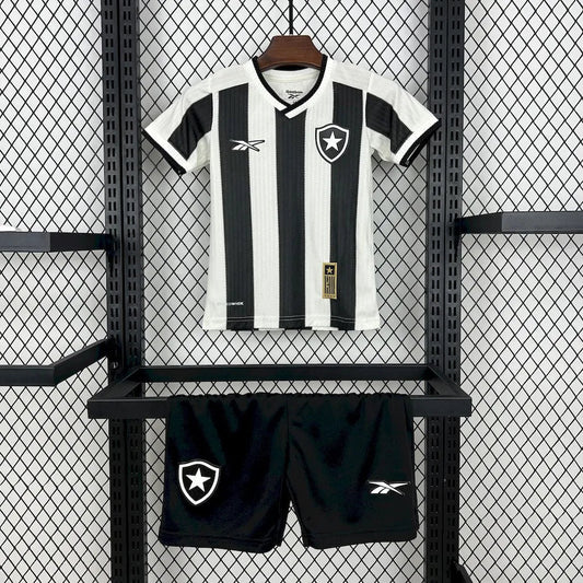 Conjunto Infantil Botafogo I 24/25 Preto e Branco