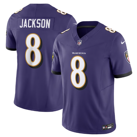 Camisa NFL Baltimore Ravens Vapor F.U.S.E. Limited Roxa