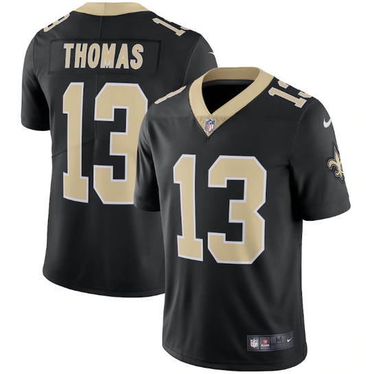 Camisa  New Orleans Saints Vapor Limited Preta