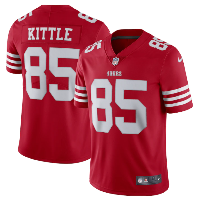 Camisa  San Francisco 49ers Vapor Limited Vermelha