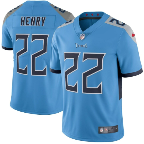 Camisa  Tennessee Titans Vapor Limited Azul Clara
