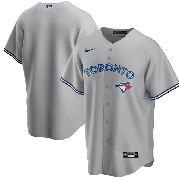Camisa MLB Toronto Blue Jays Cinza Torcedor