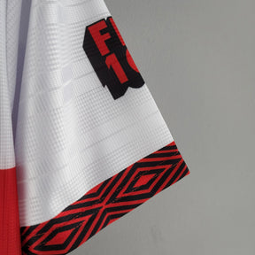Camisa Flamengo II 1995 Retrô Branca Masculina