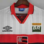 Camisa Flamengo II 1995 Retrô Branca Masculina