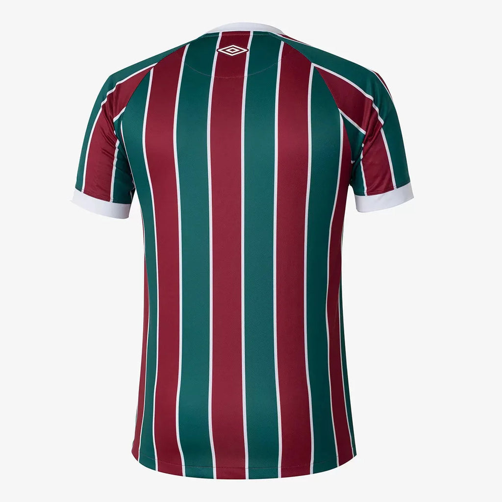 Camisa Fluminense I 23/24 Vermelha e Verde Masculina