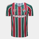 Camisa Fluminense I 24/25 Vermelha/Verde Masculina