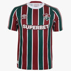 Camisa Fluminense I 25/26 Vermelha/Verde Masculina