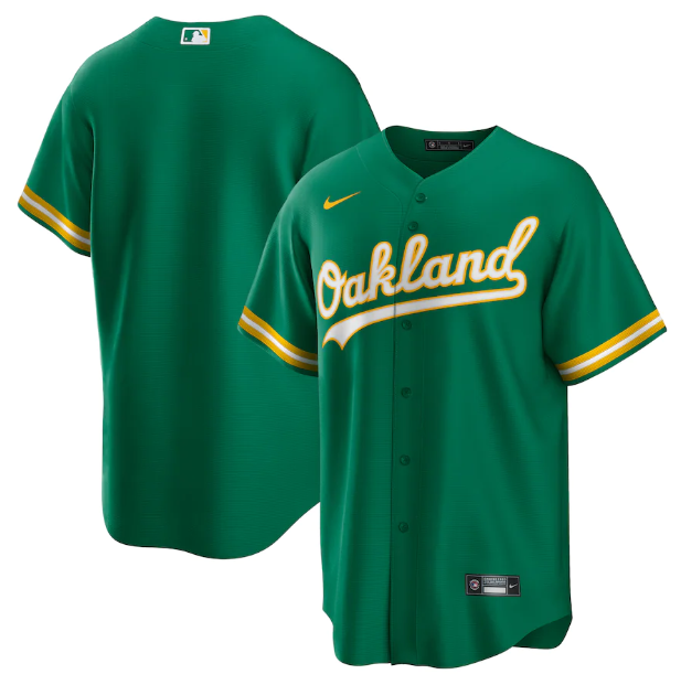 Camisa MLB Oakland Athletics Verde Torcedor