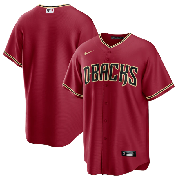 Camisa MLB Arizona Diamondbacks Vermelha Torcedor