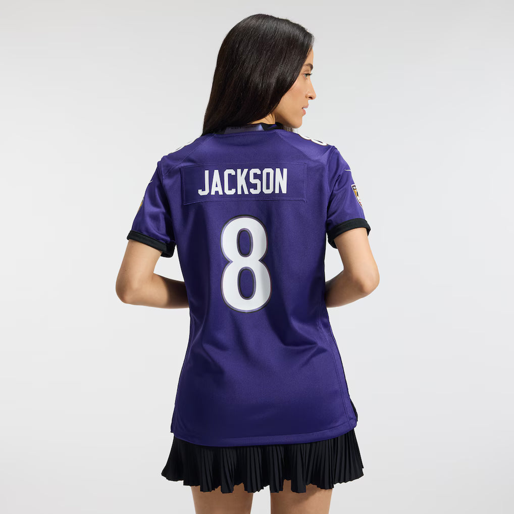 Camisa Feminina NFL Baltimore Ravens 2026 F.U.S.E Limited Roxa