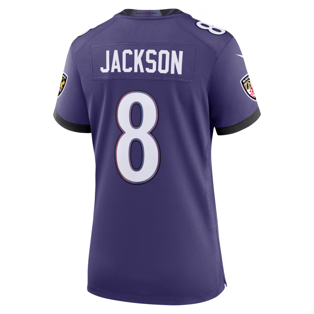 Camisa Feminina NFL Baltimore Ravens 2026 F.U.S.E Limited Roxa
