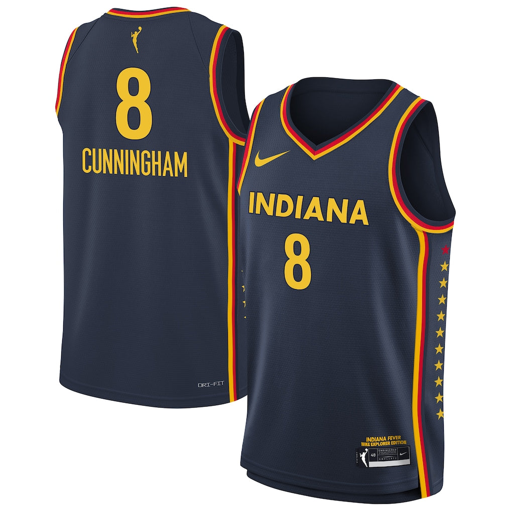 Regata Indiana Fever Sophie Cunningham Explorer Edition Azul